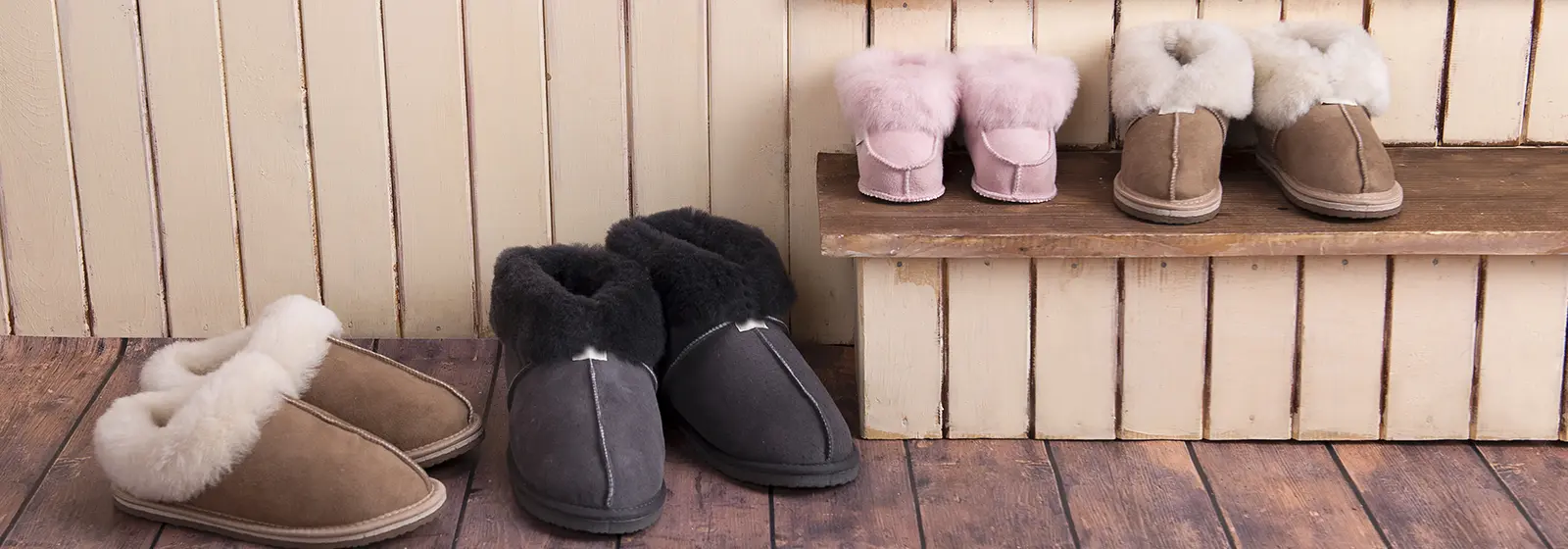 пантофи от естествена кожа