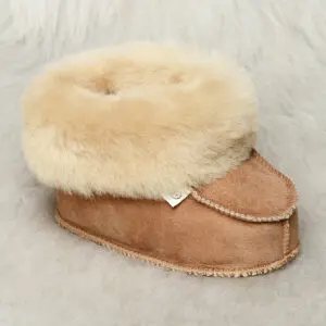 кожена буйка за бебе от вълна