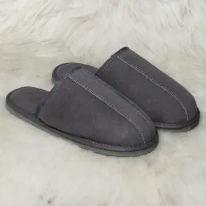 сиви домашни пантофи за мъже