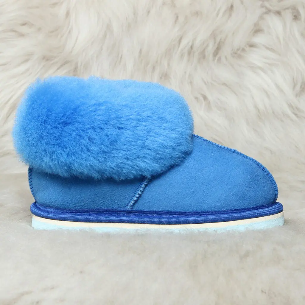 домашни детски пантофи, пантофи за деца, евтини детски пантофи | Milvena | Милвена - Български кожени изделия от агнешка кожа детски пантофи за вкъщи