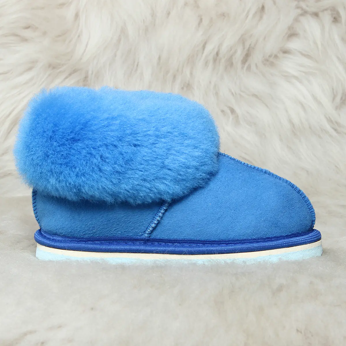 домашни детски пантофи, пантофи за деца, евтини детски пантофи | Milvena | Милвена - Български кожени изделия от агнешка кожа детски пантофи за вкъщи