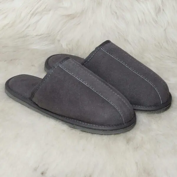 Мъжки чехли модел 4155 сиви