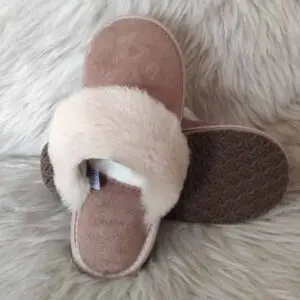 Дамски чехли модел 3150 светло кафяви