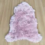 Агнешка кожа от парчета светло розова