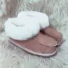 Качествени дамски пантофи от агнешка кожа | Milvena | Милвена - Български кожени изделия от агнешка кожа Дамски пантофи модел 3472 светло кафяви