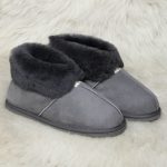 сиви домашни пантофи милвена