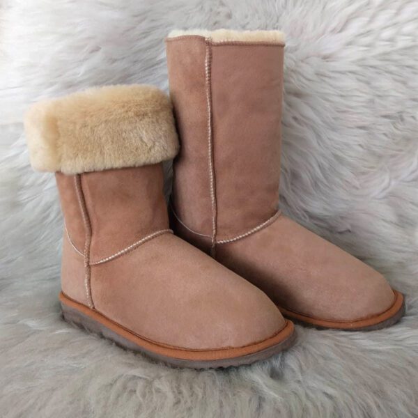 ботуши от агнешка кожа, кожени ботуши от естествена кожа | Milvena | Милвена - Български кожени изделия от агнешка кожа кожени ботуши от агнешка кожа