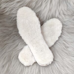 Стелки бели дамски, стелки от агнешка кожа | Milvena | Милвена - Български кожени изделия от агнешка кожа бели кожени стелки от агнешка кожа