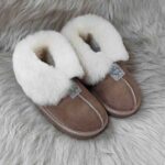 Детски пантофи модел 2650 светло кафяви