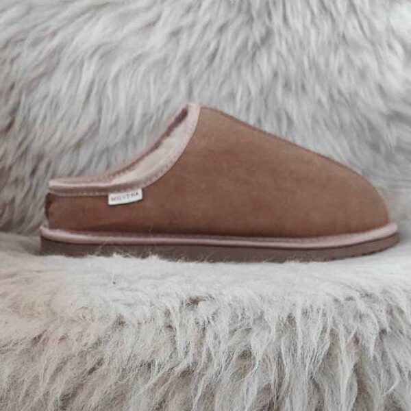 Мъжки полупантофи от натурална агнешка кожа | Milvena | Милвена - Български кожени изделия от агнешка кожа Мъжки полупантофи модел 4952