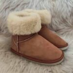 Детски ботуши модел 2401 цвят чесна с бие