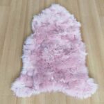 Агнешка кожа от парчета светло розова